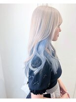 ミュー(Mu)&nbsp;perl white +light blue