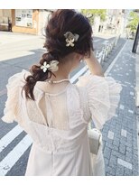 ロレト(Loreto)&nbsp;結婚式お呼ばれヘア