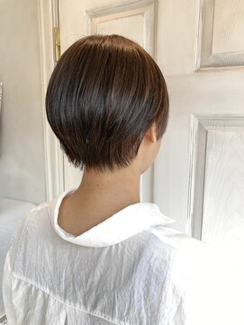 アロマ ヘアルーム 池袋店(AROMA hair room) シースルーバングマッシュショート/池袋/池袋東口