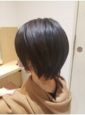 ナチュラルショートボブ