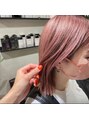 ハープット 府中けやき並木店(HearPut) pinkbeige♪(ブリーチ2回~)