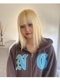 ホワイトブロンド 名古屋/ハイトーンカラー