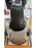 艶髪＋髪質改善＋絹髪ストレート