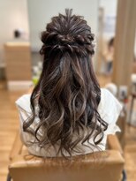 アロマ ヘアルーム 池袋店(AROMA hair room)&nbsp;レイヤーボブウェーブヘスタイル/池袋/池袋東口