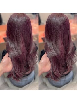 ウィクシーミミ 栄矢場町店(wixy mimi) ワインレッド