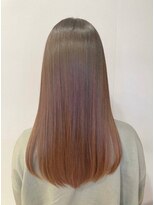 ブロッサム ひばりヶ丘(Blossom)&nbsp;縮毛矯正ロング♪コスメストレート髪質改善ココアベージュ