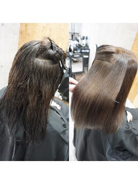 ヘアテリア リュウ 大塚(hair teria ryu) 縮毛矯正/髪質改善/シルキーストレート/艶カラー