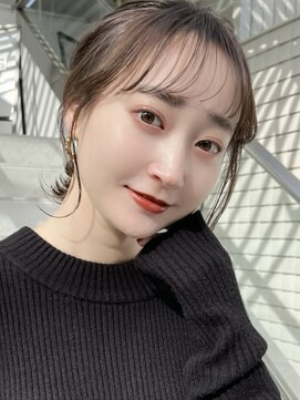 サンド クリア 横浜本店(sand clear) ボブディオリーブベージュ髪質改善縮毛矯正フェイスレイヤー