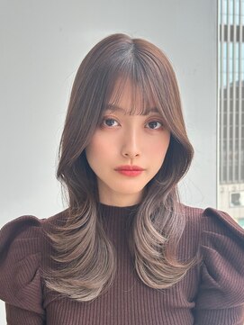 バイオレット 横浜店(Violet) 韓国ヘアくびれミディアムレイヤーカットFU-13