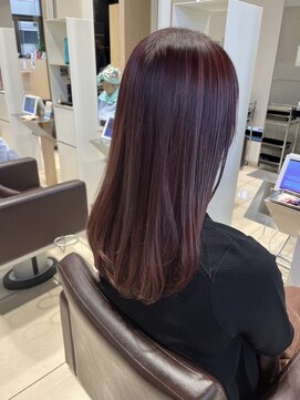 ザザ ZA/ZA 茗荷谷 大人の艶髪ヘア/ピンクカラー