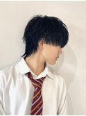 ニュアンスパーマ　ナチュラルウルフ