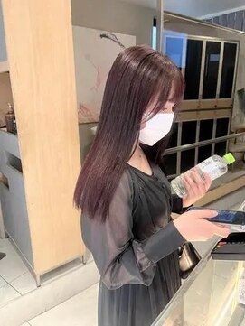 ヘアサロンガリカアオヤマ(hair salon Gallica aoyama) ガーリーな可愛いラベンダーカラー☆