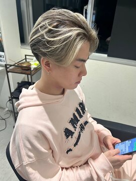 メンズサロン キング 高槻店(Men’s salon K!ng) 波巻きツイストスパイラルパーマ/フェザーパーマ/眉毛/メンズ