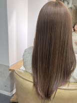 ポタム 東中野(potamu)&nbsp;ロングヘアのさりげなインナーカラー