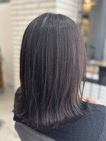 外はねミディアムスタイル　結べる長さ◎