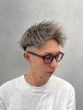 ルースト 西院店(ROOST) ジェットフェード×ミルクティーグレージュ