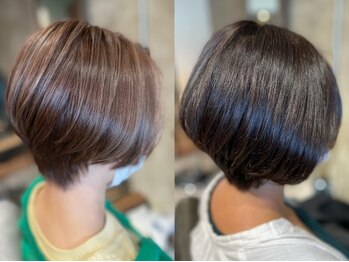 ヘア ラボ ジームツ(HAIR lab G 62)の写真/【久留米東合川】完全プライベート空間で忙しい大人女性の為に、髪のダメージを最小限に抑えた施術をご提案