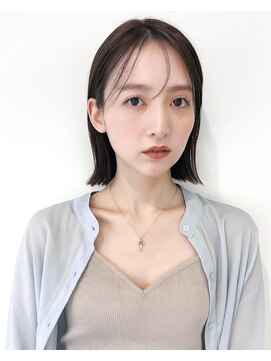 アッシュ 二子玉川店(Ash) 薄めのウザバングボブ