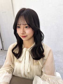 アナ ラーナ(Anna Lanna) 薄めバング×暗めグレージュ＊森本ひろか＊