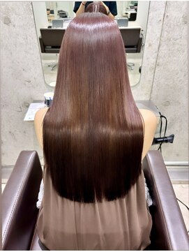 カノイ(KANOI) 【艶髪】ラベンダーブラウン【髪質改善】【縮毛矯正】30代40代