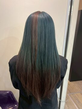 ブリックバイブレイス 千葉 千葉中央(brick by brace) 千葉駅/着物ヘア/大人ガーリー/ダークアッシュ/似合わせカット