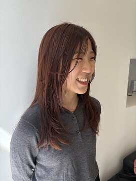 フォークロア 本店(Folk Lore) ピンクブラウンカラー