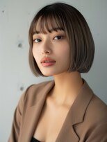 エーヴ&nbsp;【スモーキーグレージュ 韓国ハッシュボブ】