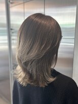 オーガニック リブ 川越(organic+live)&nbsp;ハイトーン◎春の華やかさ！裾ブリーチ×ホワイトベージュ