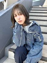 ラフ(laugh)&nbsp;くびれボブ×グレージュ