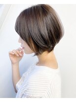 ブロッサム 東久留米店(Blossom)&nbsp;30代40代◎小顔ひし形大人ショートボブ丸み前髪
