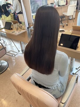 ウェーヴ 浜松小豆餅店(wave) 縮毛矯正＋熱ケアトリートメント