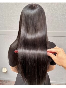 ガイア フォー ヘアー(GAiA for hair)の写真/髪質改善×縮毛矯正で、うねる髪も柔らかくまとまる。こだわりの薬剤とプロの技術で、憧れの美髪を現実に☆