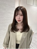 アオ(Ao)&nbsp;髪質改善カット フェイスレイヤー オリーブベージュ