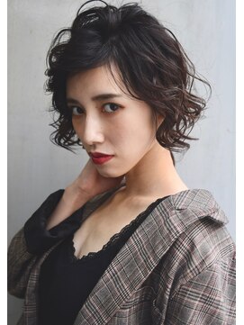 スタジオ エット(studio ett) 【studio ett】モード×カジュアル　ラフパーマ