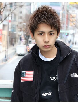 ネイビー(NAVY) 就活もok ビジカジ ワイルドアップバングショート