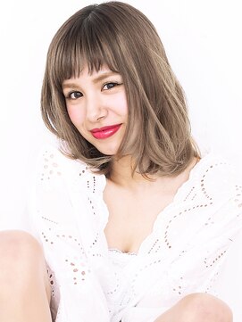 ヘアサロン ガリカ 表参道(hair salon Gallica) 『毛束感 ×グレージュ』☆ひし形シルエット切りっぱなし☆