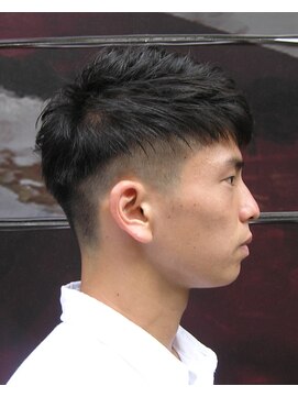 パウダー(powder) 爽やかツーブロックメンズショート/リクルート