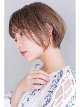 レニーバイエース(LANY by ACE) 【LANY 横浜】 小顔ショート×ミルクティーベージュ