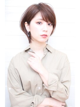 オーシャン(Ocean) [OCEAN Hair&Life]簡単スタイリング☆耳かけ☆ひし形ショート☆