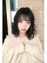 サロンドミルク 原宿(salon de MiLK) 【salon de MiLK 原宿】ウェービー×ブルージュ