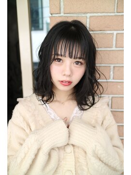 サロンドミルク 原宿(salon de MiLK) 【salon de MiLK 原宿】ウェービー×ブルージュ