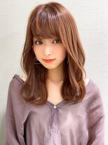 アフロート エル 錦糸町(AFLOAT L) 大人可愛い/透け感/前髪/小顔/くびれミディ/ラベンダーカラー