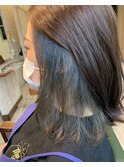 秋おススメ!カーキインナーカラー  20代/30代/40代