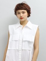 ヘアーサロンソシエ 錦糸町店&nbsp;マッシュショート/ピンクブラウン