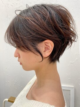 ロミー 本厚木(ROMMY.) 大人可愛いショートボブ×パーマスタイル