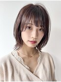 ひし形くびれボブ