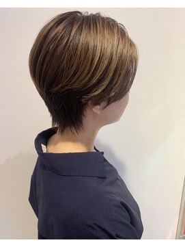 ネオヘアー 曳舟店(NEO Hair) ハンサムショート/ベージュカラー