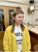 ベージュカラー/ミルクティー/ホワイトベージュ/ケアブリーチ