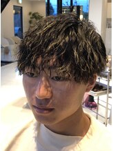 シンク ヘアーショップ(shink hair shop) ツイストスパイラル前下がりマッシュ