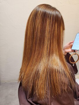 スーリール 伊都店(Sourire) 酸性ストレート×ブリーチ毛